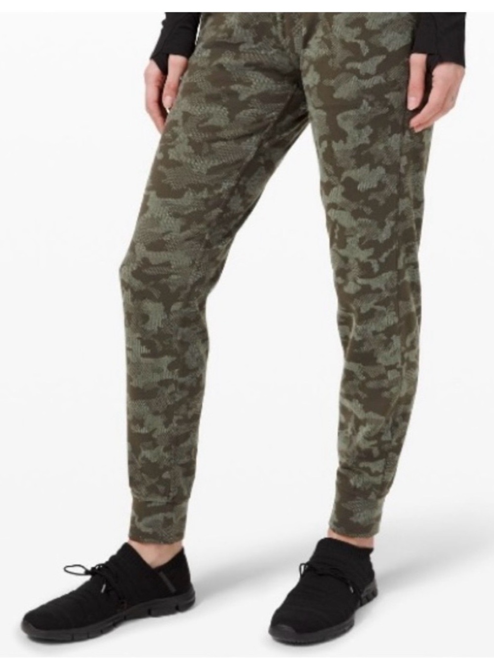 AUTHENTIC LULULEMON READY TO RULU Camouflage Joggers WOMENS SIZE 12